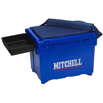Mitchell Saltwater Seat 53 x 38 x 41 cm Siège Caisse à Pêche Boîtes Accessoires Seat Box Mitchell Saltwater Seat 53 x 38 x 41 cm Siège Caisse à Pêche Boîtes Accessoires Seat Box