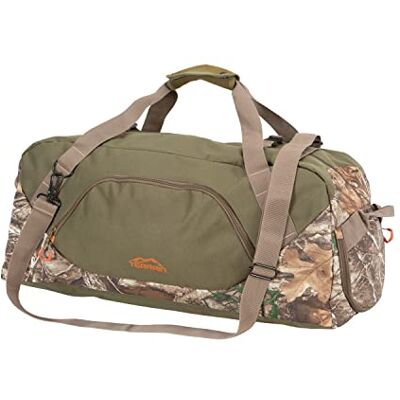 AC ALLEN Allen Company Sac de voyage et de chasse pour bassin de terrain par Allen, petit, vert/Realtree Edge (19213)/ avec pochette AC ALLEN Allen Company Sac de voyage et de chasse pour bassin de terrain par Allen, petit, vert/Realtree Edge (19213)/ avec pochette