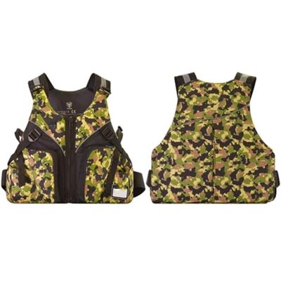 XNEOPP Gilet de pêche à la mouche Réglable Maille Oxford Multi-Poches pour Rivière Ruisseau Truite Pêcheurs Kayak Aventure(Warm white,S) XNEOPP Gilet de pêche à la mouche Réglable Maille Oxford Multi-Poches pour Rivière Ruisseau Truite Pêcheurs Kayak Aventure(Warm white,S)