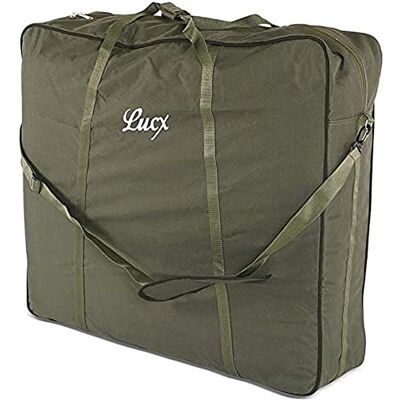 Lucx Sac de transport XL pour chaises de pêche et chaises longues de pêche Sac rembourré avec bandoulière et poignées de transport Imperméable 75 x 80 x 25 cm Sac de transport pour camping et Lucx Sac de transport XL pour chaises de pêche et chaises longues de pêche Sac rembourré avec bandoulière et poignées de transport Imperméable 75 x 80 x 25 cm Sac de transport pour camping et