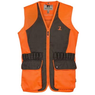 Percussion Jagdwetse Tradition en vert et orange signal pour la chasse au gibier Gilet de sécurité Percussion Jagdwetse Tradition en vert et orange signal pour la chasse au gibier Gilet de sécurité