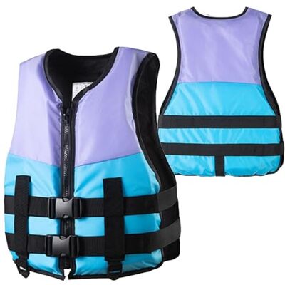 XNEOPP Gilet de pêche à la mouche Design Flottant Léger Fermeture Résistante Corrosion pour Adultes Enfants Pêche Rivière Lac(Blue,M) XNEOPP Gilet de pêche à la mouche Design Flottant Léger Fermeture Résistante Corrosion pour Adultes Enfants Pêche Rivière Lac(Blue,M)