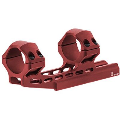 UTG ACCU-SYNC 30mm High Pro. 50mm Offset Picatinny RED Montage intergral, Rouge, taille unique UTG ACCU-SYNC 30mm High Pro. 50mm Offset Picatinny RED Montage intergral, Rouge, taille unique