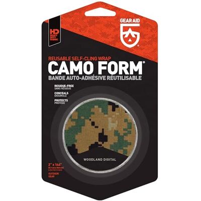Gear Aid Ruban de camouflage tactique woodland numérique Gear Aid Ruban de camouflage tactique woodland numérique