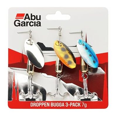 Abu Garcia Droppen Bugga 7g 3-Pack - Spinner pêche Abu Garcia Droppen Bugga 7g 3-Pack - Spinner pêche