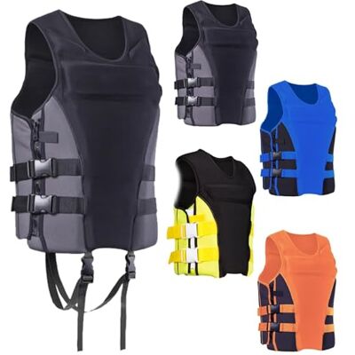 XNEOPP Gilet de Pêche à la Mouche Design Flexible avec Coton Perlé pour Lancer en Ruisseau et Pêche en Rivière Eau Douce(Black,S) XNEOPP Gilet de Pêche à la Mouche Design Flexible avec Coton Perlé pour Lancer en Ruisseau et Pêche en Rivière Eau Douce(Black,S)