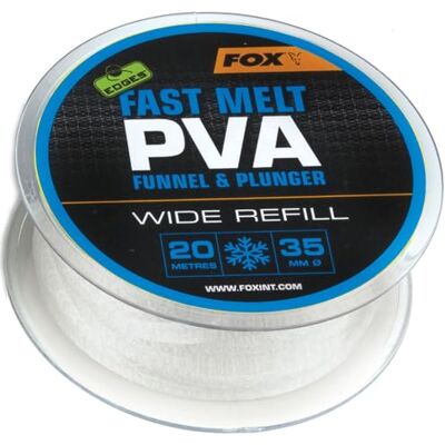 Fox Recharge Filet Soluble Fast Melt 35mm Wide 20m Fox Recharge Filet Soluble Fast Melt 35mm Wide 20m