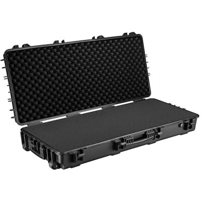 WilTec Valise Armes Noire 119x53x21 cm Malette rigide Mousse Protectrice IP67 Arc & Fusil Transport Étui Carabine Chasse Tir Sport Rangement Transport Sécurisée Extérieure Sport & Loisirs WilTec Valise Armes Noire 119x53x21 cm Malette rigide Mousse Protectrice IP67 Arc & Fusil Transport Étui Carabine Chasse Tir Sport Rangement Transport Sécurisée Extérieure Sport & Loisirs