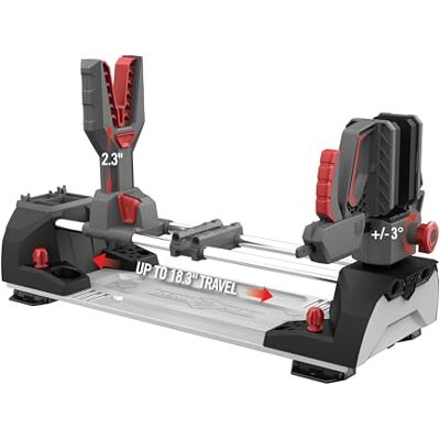 Real Avid Station de travail Master Gun Jusqu'à 46,5 cm Utilisation à une main Réglable rapidement Non endommagant Joints moulants Idéal pour le nettoyage et l'entretien des armes Avec Real Avid Station de travail Master Gun Jusqu'à 46,5 cm Utilisation à une main Réglable rapidement Non endommagant Joints moulants Idéal pour le nettoyage et l'entretien des armes Avec