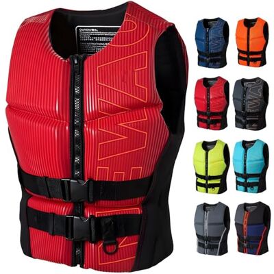 XNEOPP Gilet de pêche à la mouche Sangle Réglable Tissu Élastique Design Enveloppant pour Rivière Lac Ruisseau Angling Plein Air(Red,S) XNEOPP Gilet de pêche à la mouche Sangle Réglable Tissu Élastique Design Enveloppant pour Rivière Lac Ruisseau Angling Plein Air(Red,S)