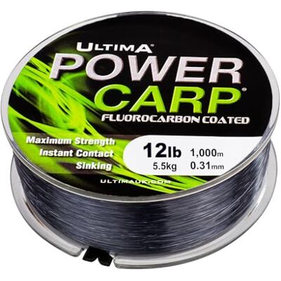 ULTIMA Power Carp Fishing Line, Mud/Silt, 12 ULTIMA Power Carp Fishing Line, Mud/Silt, 12
