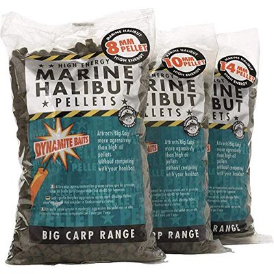 DYNAMITE Normark Baits Marine Halibut Pellets, Couleur 6 mm, Taille 900 g 14 mm DYNAMITE Normark Baits Marine Halibut Pellets, Couleur 6 mm, Taille 900 g 14 mm