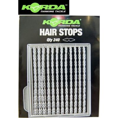 Korda Hybrid Hair Stop Lot 240 bouchons en caoutchouc Korda Hybrid Hair Stop Lot 240 bouchons en caoutchouc