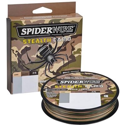Fil de pêche Spiderwire SCS65C-300 Camouflage - Matériel de Pêche Fil de pêche Spiderwire SCS65C-300 Camouflage - Matériel de Pêche