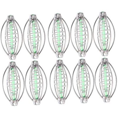 VBESTLIFE 10 PCS Feeder De P¨ºche En Acier Inoxydable Printemps De P¨ºche Appat Cage Titulaire Lanterne Appat Cage avec Lumineux Pendentif Perle De P¨ºche Accessoire(L)Autres outil VBESTLIFE 10 PCS Feeder De P¨ºche En Acier Inoxydable Printemps De P¨ºche Appat Cage Titulaire Lanterne Appat Cage avec Lumineux Pendentif Perle De P¨ºche Accessoire(L)Autres outil