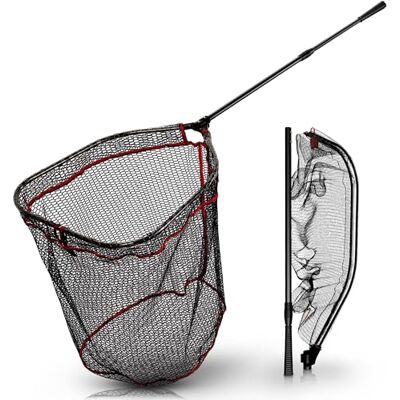 Paradox Fishing épuisette caoutchoutée pour la pêche 1,7m I Epuisette à carnassiers pour brochet sandre I Epuisette de pêche Paradox Fishing épuisette caoutchoutée pour la pêche 1,7m I Epuisette à carnassiers pour brochet sandre I Epuisette de pêche