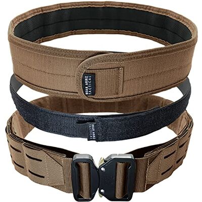 Bear Armz Tactical Ceinture tactique Molle Riggers Belt Marron coyote, taille L Bear Armz Tactical Ceinture tactique Molle Riggers Belt Marron coyote, taille L