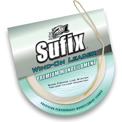 Sufix Ligne de pêche monofilament à vent 10 m (transparent, 136 kg) Sufix Ligne de pêche monofilament à vent 10 m (transparent, 136 kg)