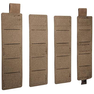 Tasmanian Tiger TT SGL MOLLE Kit d'adaptateurs VL pour fixation de sacs compatibles MOLLE sur les surfaces Velcro Tasmanian Tiger TT SGL MOLLE Kit d'adaptateurs VL pour fixation de sacs compatibles MOLLE sur les surfaces Velcro