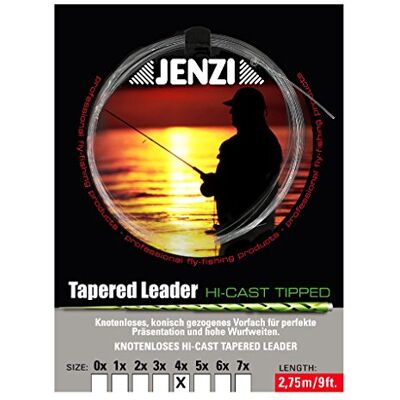 Jenzi Tapered Leader- Le classique 4X / 0,18/0,54 Jenzi Tapered Leader- Le classique 4X / 0,18/0,54