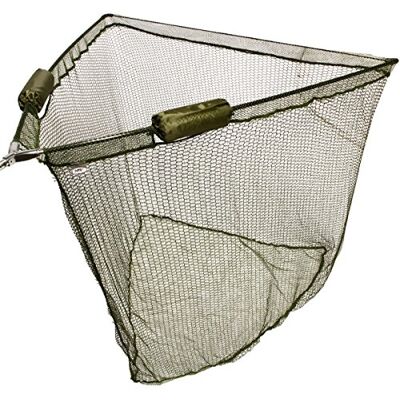 NGT Épuisette de pêche à la carpe 127 cm avec système de flotteur double filet NGT Épuisette de pêche à la carpe 127 cm avec système de flotteur double filet