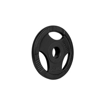 VirtuFit Disque d'haltères olympique en fonte de 1,25 kg à 25 kg (2,5, kg) VirtuFit Disque d'haltères olympique en fonte de 1,25 kg à 25 kg (2,5, kg)