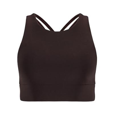 WINSHAPE Soutien-gorge de sport fonctionnel et confortable SB103C avec application dorsale et coussinets amovibles, style All-Fit, fitness, loisirs, sport, yoga, entraînement WINSHAPE Soutien-gorge de sport fonctionnel et confortable SB103C avec application dorsale et coussinets amovibles, style All-Fit, fitness, loisirs, sport, yoga, entraînement