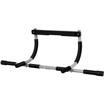 HOMCOM Barre de traction pour porte, cadre, chin-up, push-up, Gris Entraînement du haut du corps, sans perçage ni vis HOMCOM Barre de traction pour porte, cadre, chin-up, push-up, Gris Entraînement du haut du corps, sans perçage ni vis
