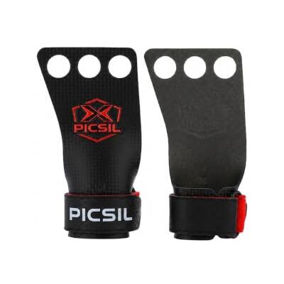 PICSIL RX Grips – Fibre de carbone Performance avec magnésie Double couche de carbone ultra-légère. Adhérence maximale avec magnésie. Idéal pour Cross Training, WOD et Gymnastique. PICSIL RX Grips – Fibre de carbone Performance avec magnésie Double couche de carbone ultra-légère. Adhérence maximale avec magnésie. Idéal pour Cross Training, WOD et Gymnastique.