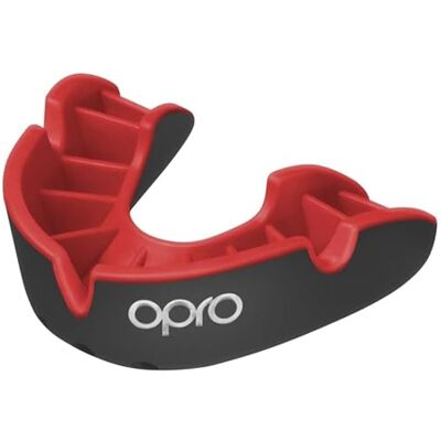 Opro Silver Level Protège-dents de sport, coupe essentielle (noir/rouge Protège-dents Easy Self Fit pour rugby, hockey ou boxe Protection supérieure MMA Opro Silver Level Protège-dents de sport, coupe essentielle (noir/rouge Protège-dents Easy Self Fit pour rugby, hockey ou boxe Protection supérieure MMA