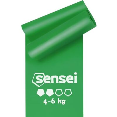 Sensei ® Bandes de Résistance & Fitness Elastiques (200 cm) Bandes de Gymnastique Extra Longues en Latex 100% Naturel Idéal pour la Physiothérapie, Pilates, Yoga & Musculation E-Book Inclus Sensei ® Bandes de Résistance & Fitness Elastiques (200 cm) Bandes de Gymnastique Extra Longues en Latex 100% Naturel Idéal pour la Physiothérapie, Pilates, Yoga & Musculation E-Book Inclus