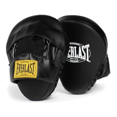 Everlast 1910 Gants de boxe Gants avancés pour homme et femme Crochet et boucle avec mousse triple couche et support de poignet pour la prévention des blessures Entraînement au sac lourd et au Everlast 1910 Gants de boxe Gants avancés pour homme et femme Crochet et boucle avec mousse triple couche et support de poignet pour la prévention des blessures Entraînement au sac lourd et au