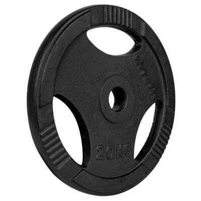 VirtuFit Disque olympique en fonte 20 kg VirtuFit Disque olympique en fonte 20 kg