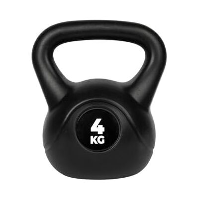 VirtuFit Kettlebell en PVC 4 kg Noir VirtuFit Kettlebell en PVC 4 kg Noir