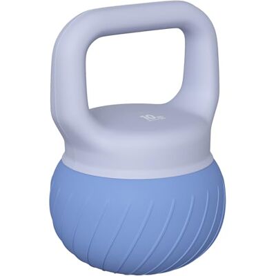 SPORTNOW Kettlebell 10 kg Haltère Poignée Antidérapante Ergonomique Bleu SPORTNOW Kettlebell 10 kg Haltère Poignée Antidérapante Ergonomique Bleu