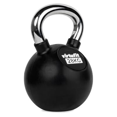 VirtuFit Kettlebell Caoutchouc 4 kg à 32 kg VirtuFit Kettlebell Caoutchouc 4 kg à 32 kg
