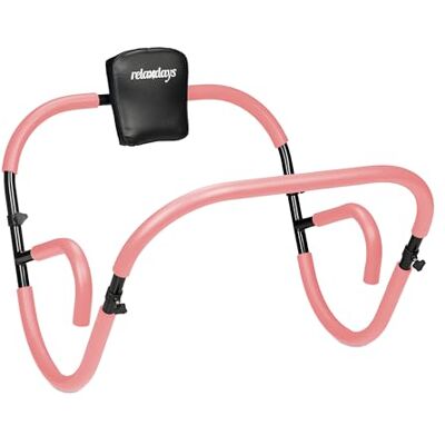 Relaxdays Appareil abdominaux, pour s’entraîner chez soi de manière Efficace, H x L x P : 66 x 71 x 71 cm, Rose et Noir Relaxdays Appareil abdominaux, pour s’entraîner chez soi de manière Efficace, H x L x P : 66 x 71 x 71 cm, Rose et Noir