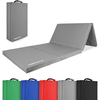 MSPORTS Tapis de gymnastique pliable de qualité supérieure 190 x 80 x 5 cm Tapis de gymnastique Tapis de sport pour la maison, les enfants, les adultes MSPORTS Tapis de gymnastique pliable de qualité supérieure 190 x 80 x 5 cm Tapis de gymnastique Tapis de sport pour la maison, les enfants, les adultes