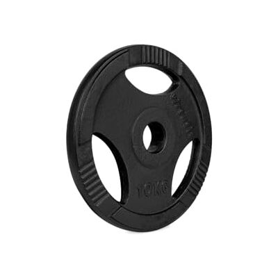 VirtuFit Disque olympique en fonte 10 kg VirtuFit Disque olympique en fonte 10 kg