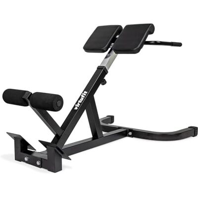 VirtuFit Hyperextension Pro Chaise romaine Entraîneur de dos VirtuFit Hyperextension Pro Chaise romaine Entraîneur de dos