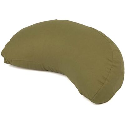 Bodhi Coussin de méditation en demi-lune Coussin de sol pour yoga et Yogi MOND ECO Housse 100 % coton bio Coussin de yoga en forme de demi-lune avec rembourrage en sarrasin Oreiller Bodhi Coussin de méditation en demi-lune Coussin de sol pour yoga et Yogi MOND ECO Housse 100 % coton bio Coussin de yoga en forme de demi-lune avec rembourrage en sarrasin Oreiller