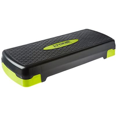 Tone Fitness Stepper d'aérobic Jaune Plateforme de step fitness Tone Fitness Stepper d'aérobic Jaune Plateforme de step fitness