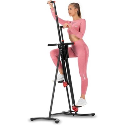 HS HOP-SPORT Hop-Sport Stepper Fitness et Grimpeur Vertical 2en1 HS-CM200, Antidérapant Pliable et réglable, Idéal pour l'entraînement Complet du Corps à Domicile, Machine d'escalade avec écran HS HOP-SPORT Hop-Sport Stepper Fitness et Grimpeur Vertical 2en1 HS-CM200, Antidérapant Pliable et réglable, Idéal pour l'entraînement Complet du Corps à Domicile, Machine d'escalade avec écran