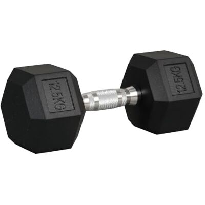 HOMCOM Haltères à poignée moletée, haltère courte en fonte, haltères courts pour hommes et femmes, haltère pour la maison, la gym, la musculation HOMCOM Haltères à poignée moletée, haltère courte en fonte, haltères courts pour hommes et femmes, haltère pour la maison, la gym, la musculation
