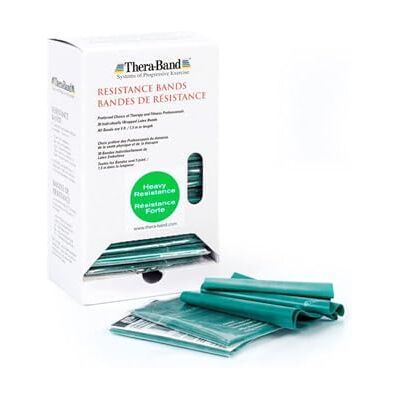 Theraband Thera-Band Dispenser inkl. 30 Bänder, stark, grün, Widerstandsband Theraband Thera-Band Dispenser inkl. 30 Bänder, stark, grün, Widerstandsband
