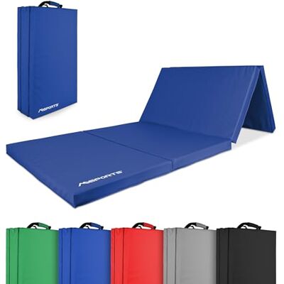 MSPORTS Tapis de gymnastique pliable de qualité supérieure 190 x 80 x 5 cm Tapis de gymnastique Tapis de sport pour la maison, les enfants, les adultes MSPORTS Tapis de gymnastique pliable de qualité supérieure 190 x 80 x 5 cm Tapis de gymnastique Tapis de sport pour la maison, les enfants, les adultes