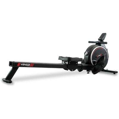 BH Rameur Venice i.Concept FTMS Écran LED Charge 120 kg 16 niveaux de résistance, 12 programmes prédéfinis, Système magnétique BH Rameur Venice i.Concept FTMS Écran LED Charge 120 kg 16 niveaux de résistance, 12 programmes prédéfinis, Système magnétique