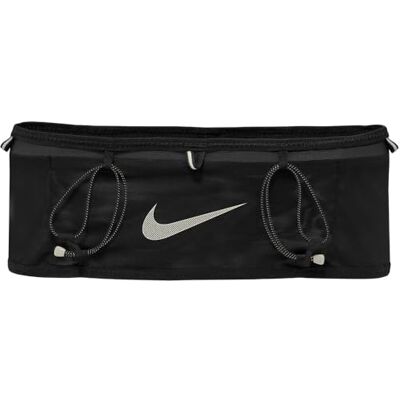 NIKE Run Belt Ceinture de course à pied pour smartphone Clé Jogging Entraînement Fitness Accessoire de course Noir/Voile/Sail, L NIKE Run Belt Ceinture de course à pied pour smartphone Clé Jogging Entraînement Fitness Accessoire de course Noir/Voile/Sail, L