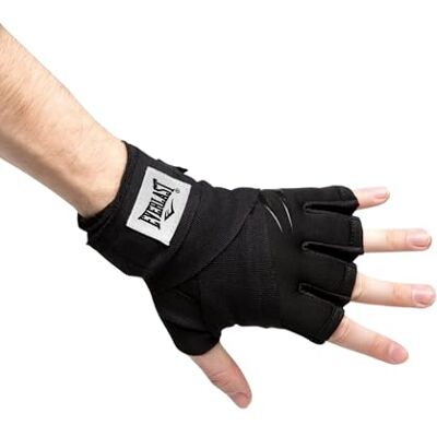 Everlast Evergel Gants avec gel bandages de boxe Noir S Everlast Evergel Gants avec gel bandages de boxe Noir S