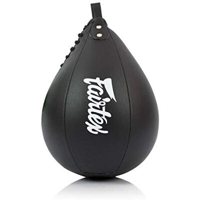 Fairtex SB2 Sac de vitesse en microfibre pour boxe thaïlandaise Noir/doré/rouge/bleu Fairtex SB2 Sac de vitesse en microfibre pour boxe thaïlandaise Noir/doré/rouge/bleu